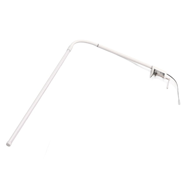 LED Clip On Desk Lamp, 350 Rotating Flexible Gooseneck, 3 Temp Color Adjustable Eye Soft and Bright Lighting for Study Beauty Salons