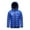 Blue, variant on IROINNID Heated Jacket for Kids 4-15 Years USB Intelligent Heated Plus Size Coat For Children Winter 3 Heated Zone Coat , Battery Not Included