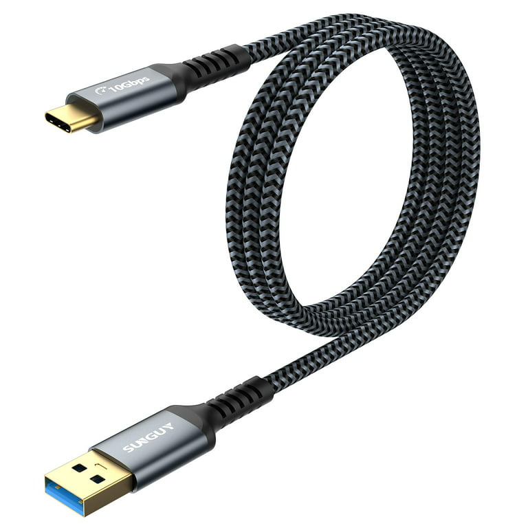 USB C 3.1 Gen 2 Cable 3FT, 10Gbps 18W USB A to C Android Auto