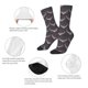 thumbnail image 4 of Balery pink hearts Calcetas Largas con Estampado para Hombre y Mujer – Suaves y Transpirables, Talla Única (US 5-11), 4 of 6