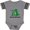 Football Heather and Smoke, variant on Inktastic Little Brothersaurus Boys Baby Bodysuit