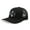 All Black, variant on Premium Chicago CHI Flag Hat Men and Women – Snapback Trucker Baseball Cap (Black/White)