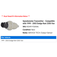 thumbnail image 2 of Speedometer Transmitter - Compatible with 1999 - 2003 Dodge Ram 2500 Van 2000 2001 2002, 2 of 2