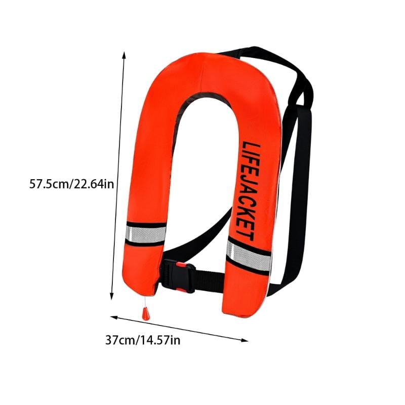 CEORPER Fashionable Inflatable Life Vest For Paddleboarding Comfortable Reflective