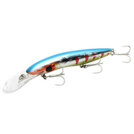 1Pcs 16cm 24.7g Minnow Fishing Lures Diving 8M+ Plastic Wobbler Hard Bait Crankbait Quality Hooks Carp Pike Bass Pesca Swimbait
