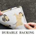 thumbnail image 6 of Cute Cartoon Pug Door Rugs,Washable Non Slip Door Mats Indoor,Decorative Door Mats,Entry Mat Indoor for Entrance,Bedroom,Kitchen,Bathroom,16"x24", 6 of 6