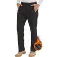 thumbnail image 1 of CHUANK Pantalon Coquille Souple Imperméable de Randonnée pour Hommes, Doublé en Polaire, Taille P, 1 of 7