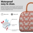 thumbnail image 3 of Lunch Bag Lunch Box for Women Reusable Insulated Lunch Bags,Water-Resistant Crab Design Poster Cooler Lunch Tote Bag, Large Capacity for Work Travel Picnic, 3 of 6