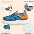 thumbnail image 4 of Baby First-Walking Shoes 1-4 Years Kid Shoes Trainers Toddler Infant Boys Girls Soft Sole Non Slip Cotton Canvas Mesh Breathable Lightweight TPR Material Slip-on Sneakers Outdoor, 4 of 6