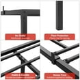 thumbnail image 5 of Metal Bed Frame Queen Size, Heavy Duty Black Bed Frame with Sturdy Steel Bed Slats and 13 Inch Storage Space, No Box Spring Needed, Easy Assembly, 5 of 7