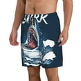 thumbnail image 2 of Fotbe Shark Trajes de Baño Estampados para Hombre, Shorts de Verano de Secado Rápido, Ropa de Playa, Bañadores-Medium, 2 of 6