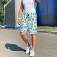 thumbnail image 6 of Sikiie Sea Shells 2 Mens Pajama Shorts, Lightweight Lounge Pant with Pockets Soft Sleep Pj Shorts for MenXX-Large, 6 of 6