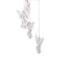 thumbnail image 5 of 1 Set LED Solar Powered Angel Wind Chime Waterproof with Resin and Iron Findings for Outdoor Garden Yard Festival Decoration Clear 842mm, 5 of 7