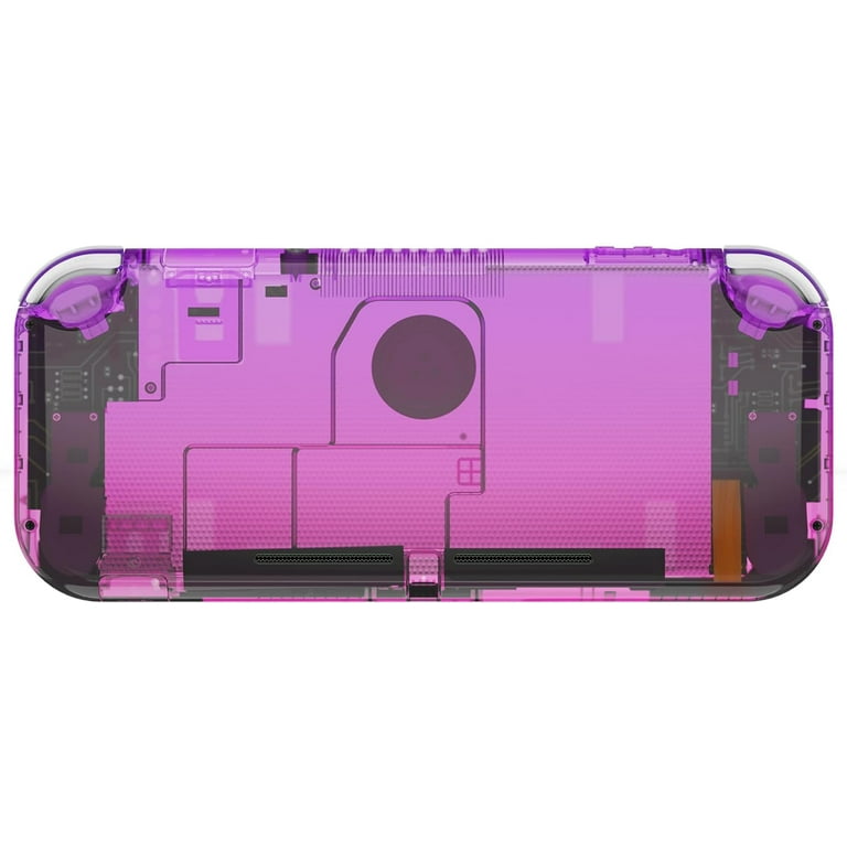 eXtremeRate Gradient Translucent Purple Rose Red DIY Replacement