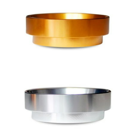 

Chamat 2Pcs Aluminum IDR Intelligent Dosing Ring for Brewing Bowl Coffee Powder Espresso for 51MM Profilter Coffee Tamper