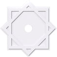 thumbnail image 4 of 38"OD x 2"ID x 21"C x 1"P Axel Architectural Grade PVC Contemporary Ceiling Medallion, 4 of 7
