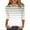 Light Green, variant on Women's Casual Striped Long Sleeve T-Shirt, Round Neck, Soft Comfortable Cotton Blend Top with Pocket, Red and White
