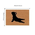 French Bull Dog Doormat Frenchie Doormat Dog Lover Decor Multiple Sizes