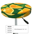 thumbnail image 4 of Easygdp Orange Easy To Install Bar Chair Cover&Cound Chair Cover&Elastic Stool Cover, Washable&Bottom With Elastic Edge - 13 Inch, 4 of 7