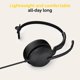 thumbnail image 3 of Auriculares mono con cable Jabra Evolve2 50 con AirComfort Black, 3 of 5