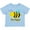 AE-Light Blue, variant on Bee Happy Boys or Girls Toddler T-Shirt