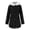 Black, variant on Women's Plus Size Warm Coat Jacket Outwear -' Lined Trench Winter Hooded Thick Overcoat Jacket Petite Women Jacket Warm Jacket Womens Jackets for Women Warm Womens Jacket Women Jacket Fall Polish