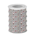 thumbnail image 2 of 5 Rolls Christmas Ribbon 1.5 inch Wide Decorative Ribbon for Gift Wrapping and Holiday Decorations Cartoon-style Christmas Characters, 2 of 7