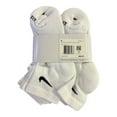 thumbnail image 2 of Nike Mens Dri-Fit Everyday Cotton Cushioned Ankle Socks Size Medium (SX6899-100), 2 of 3