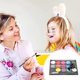 thumbnail image 4 of KAIYANG Kit de pintura facial, paleta de maquillaje para niños, adecuado para festivales de música, fiestas, Halloween, juegos de rol, 4 of 5