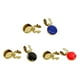 thumbnail image 1 of Gemelos sencillos de 6 uds para hombres, decoración de trajes, decoración de camisas formales, cubiertas de botones redondos de cobre, accesorios para, 1 of 9