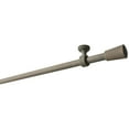 thumbnail image 3 of Intensions Smoke Collection 95 Inch Curtain Rod with Saxy Finials and Ceiling Brackets - 95 inches, 3 of 3