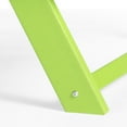 thumbnail image 3 of WestinTrends Malibu Outdoor Patio Kids HDPE Plastic Picnic Bench Table, Lime, 3 of 5