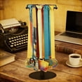 thumbnail image 4 of Medal Hanger,21.26In Rotating Medal Display Rack Trophy Shelf Open Frame Versatile Placement Secure Support, Sport Decor for Soccer Football Basketball Race Gymnastic Medal Trophy Storage, 4 of 6