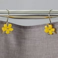 thumbnail image 3 of SKL Home by Saturday Knight Ltd. Spring Garden Shower Curtain Hooks, Yellow, 12 Piece, 3 of 3