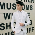 thumbnail image 4 of Traje al por mayor 21 traje casual de negocios de moda para hombres chaqueta de traje pequeña delgada, 4 of 6