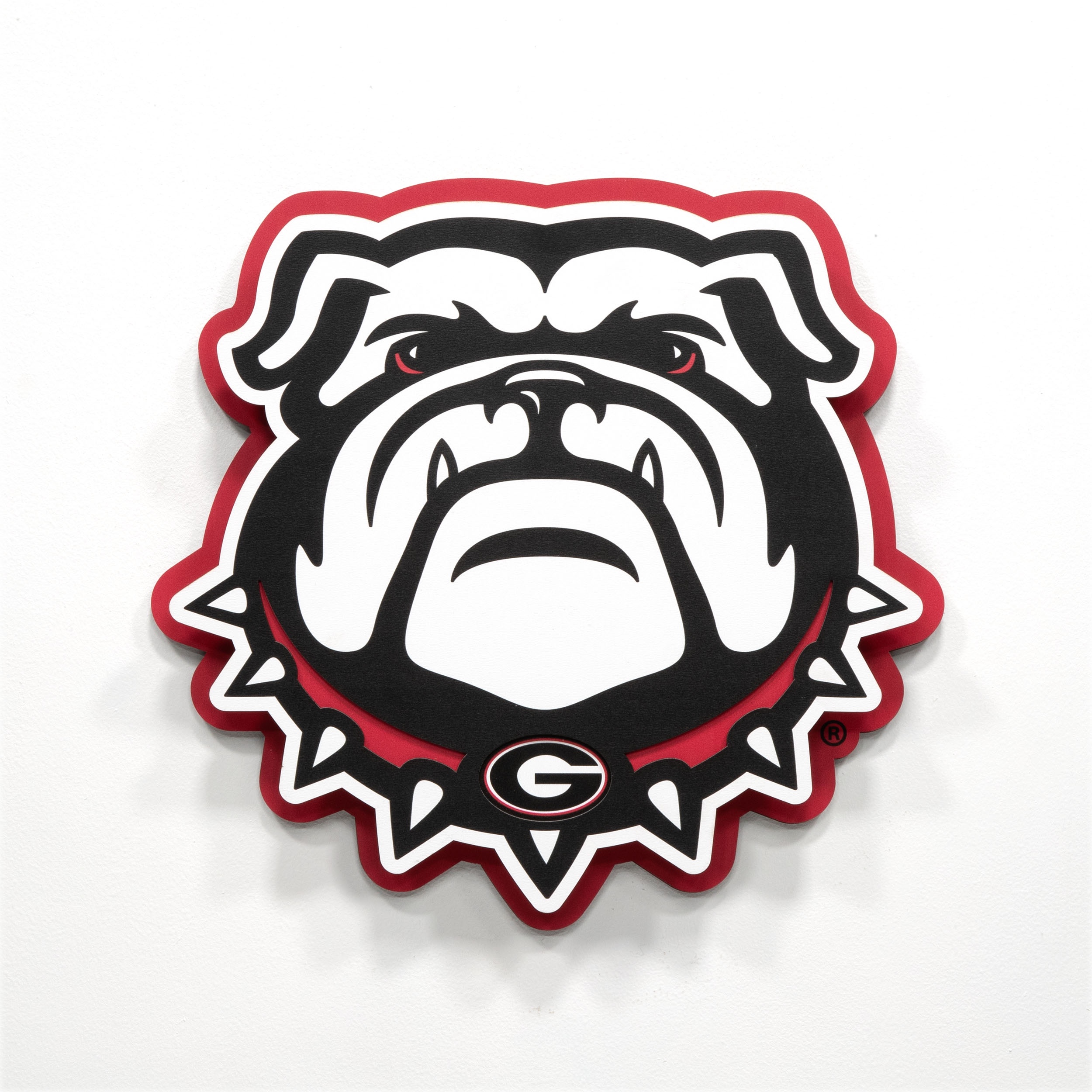 YouTheFan NCAA Georgia Bulldogs 3DX Die Cut Wall Art