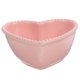 thumbnail image 2 of Cuenco de cerámica con forma de corazón para ensalada de frutas, postres y comida, ideal para el hogar, restaurante y cocina (rosa), 2 of 5