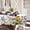 Wildflowers, variant on Pink Rectangle Tablecloth, Rose Flower Printed Tablecloth, Spring Summer Waterproof Floral Tablecloth 60x84inch, Suitable for Indoor and Outdoor, Holiday Kitchen Restaurant and Party