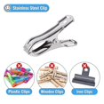 thumbnail image 2 of 60 Pcs Garden Clips,greenhouse Stainless Steel,greenhuose Clips For Netting,have A Strong Grip, 2 of 5
