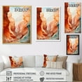thumbnail image 4 of Designart "Minimalist Scenery Of The Canyon Desert" Canyon Floater Framed Canvas Prints, 4 of 5