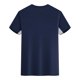 thumbnail image 4 of pstuiky camisetas de hombre, Blusa deportiva informal de color liso con cuello redondo y manga corta elástica para hombre camisas casuales para hombre s, 4 of 6