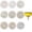 10PCS-S1, variant on Diamond Polishing Pads Kit for Granite Concrete Wet/Dry Flexible Diamond Floor Grinding Discs for Angle Grinder Drill Polisher 5-Piece Grit Set for Marble Quartz Stone Countertop Hard Surface,20PCS