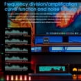 thumbnail image 4 of Nobsound AK2515 Pro Audio Spectrum Analyzer with VFD Display, MIC Input & Advanced AGC - Precise Sound Level Meter for Musicians and Audio Enthusiasts, 4 of 8
