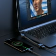 thumbnail image 2 of USB3.0 Male to Female Extender Cable Angled Connector Supports 5Gbps Data Transfer and Charging for PC, 2 of 8