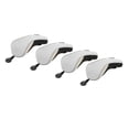 thumbnail image 2 of S SERENABLE 4 Pieces Mesh Golf Hybrid Club with Number Tag Golf Gift Protecter Set Gray, 2 of 9