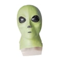 thumbnail image 2 of Disfraz de extraterrestre para adultos, ideal para fiestas de cumpleaños, juegos de rol y carnaval. Verde, 2 of 9