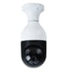 thumbnail image 2 of Cámara de seguridad con bombilla E27, 1080P, inalámbrica, 360 grados, con wifi 5G, detección de movimiento inteligente y video en blanco., 2 of 9