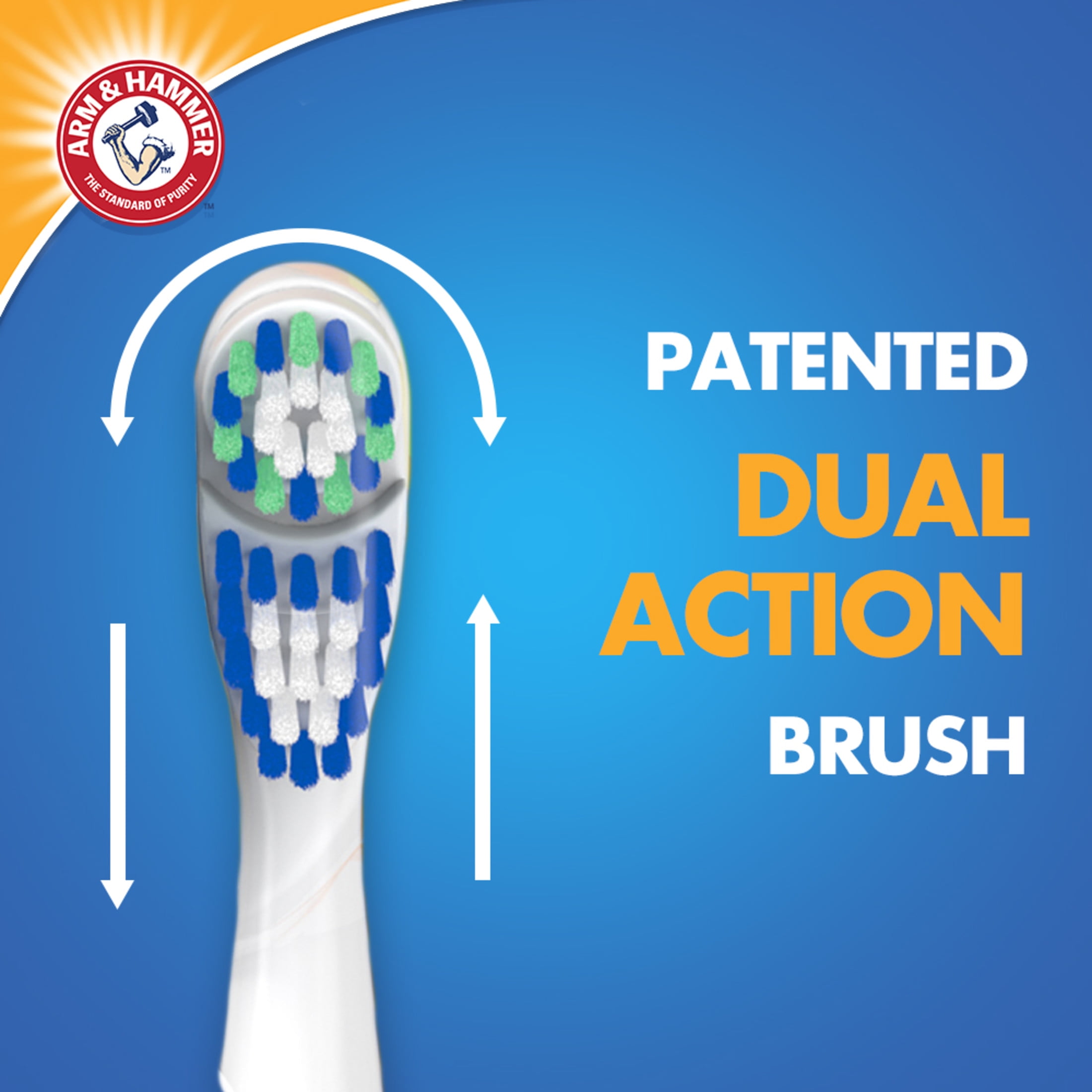 Spinbrush PRO+ Gum Health Battery Powered Toothbrush for Adults, Helps Plaque Removal, Soft Bristles