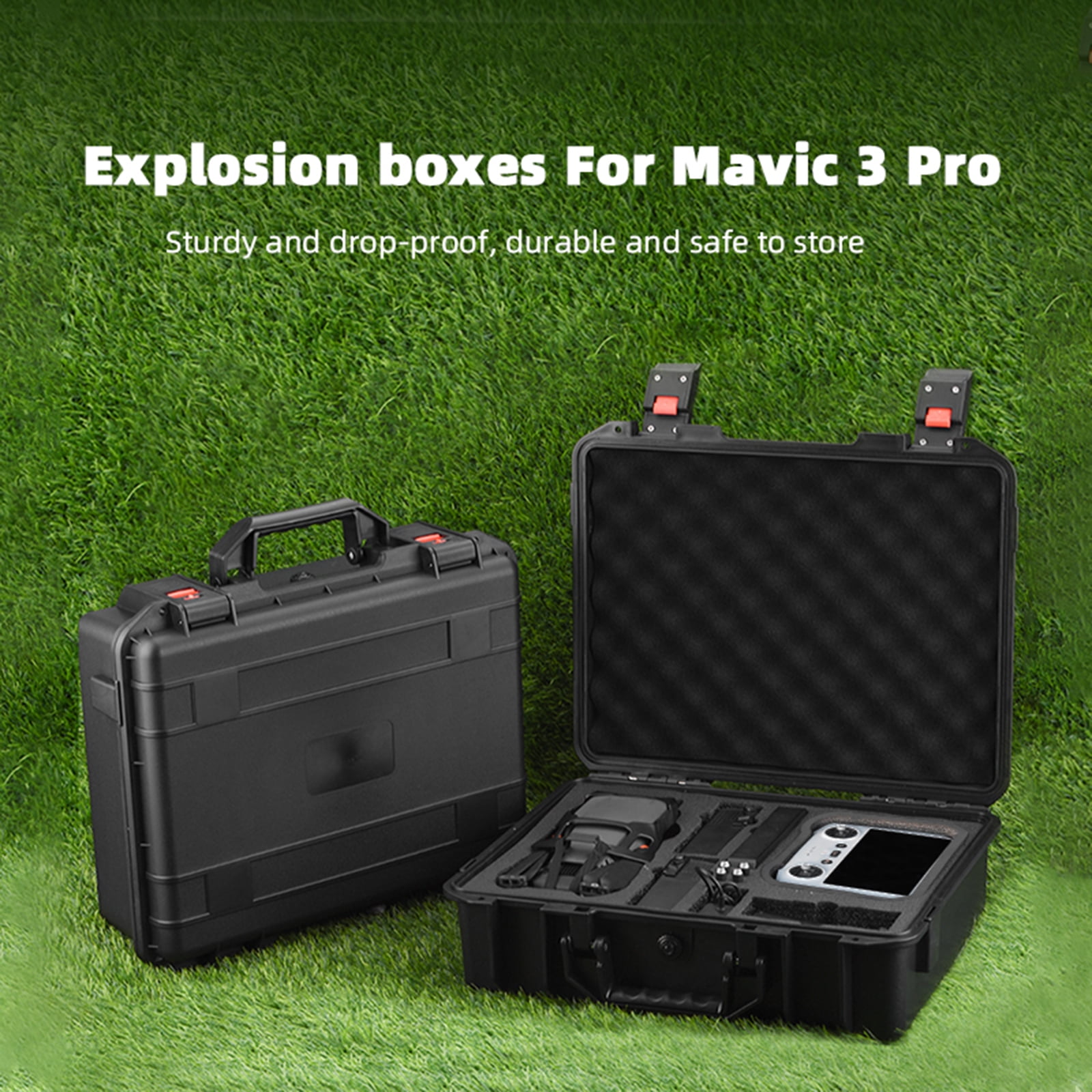 Carrying Case Travel Organizer for Dji Mavic 3 Pro Waterproof Explosionproof Suitcase Storage