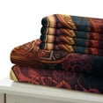 thumbnail image 4 of 2/3pcs Bedding Set All-seeing Eye Printed Comforter Cover Set Adult Newly Design Bedspreads,Full (80"x90"), 4 of 6